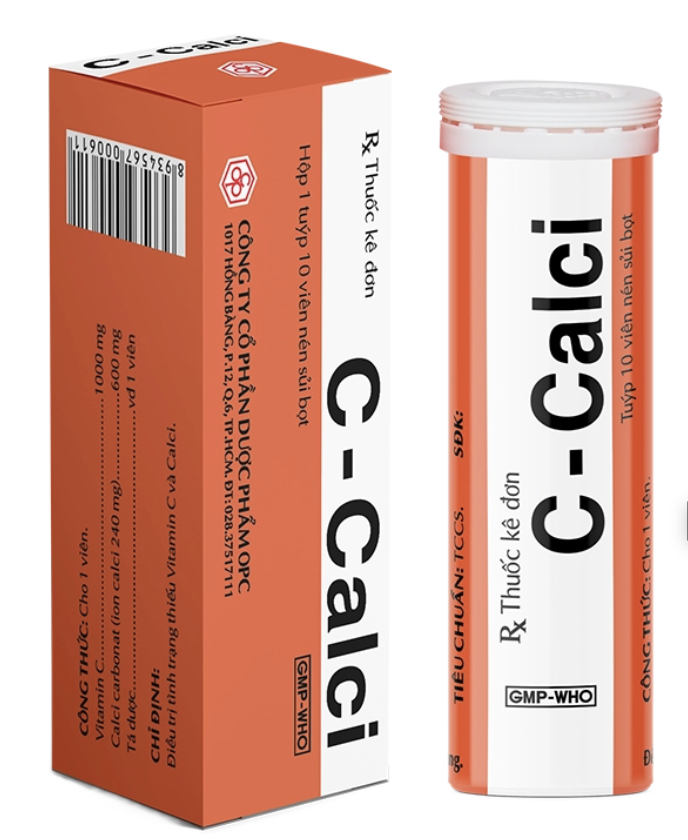 C-CALCI - bổ sung vitamin C và canxi