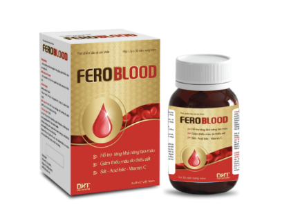 Feroblood - hỗ trợ tăng cường chức năng tạo máu của cơ thể