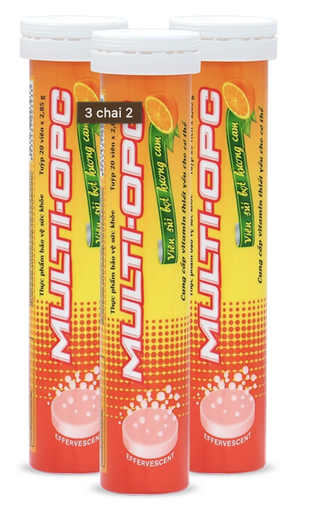 MULTI-OPC VIÊN SỦI BỌT HƯƠNG CAM