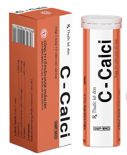 C-CALCI - bổ sung vitamin C và canxi