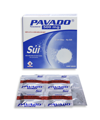 Pavado 500mg (giảm đau, hạ sốt)